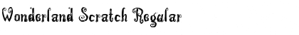 Download Wonderland Scratch Font