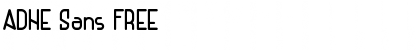 Download ADHE Sans FREE Font Download ADHE Sans FREE Font