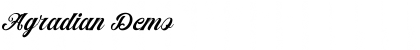 Download Agradian Demo Font Download Agradian Demo Font
