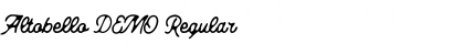 Download Altobello DEMO Font Download Altobello DEMO Font