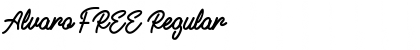 Download Alvaro FREE Font Download Alvaro FREE Font