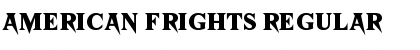 Download American Frights Regular Font