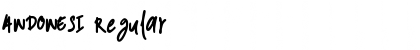 Download ANDONESI Font