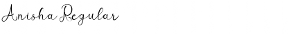 Download Anisha Font