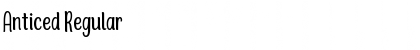 Download Anticed Font
