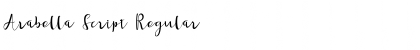 Download Arabella Script Font