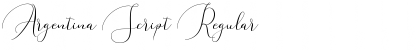 Download Argentina Script Font