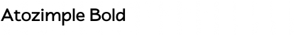 Download Atozimple Font