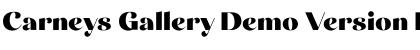 Download Carneys Gallery Demo Version Regular Font