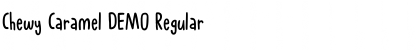 Download Chewy Caramel DEMO Font