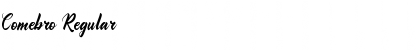 Download Comebro Font