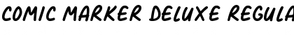 Download Comic Marker Deluxe Font