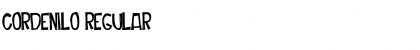 Download Cordenilo Font