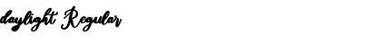 Download daylight Font