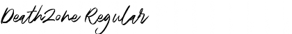Download DeathZone Font