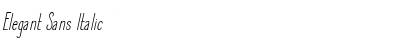 Download Elegant Sans Font