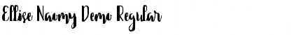 Download Ellise Naomy Demo Font