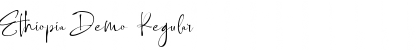 Download Ethiopia Demo Font