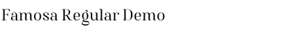 Download Famosa Font