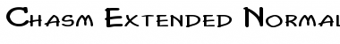 Download Chasm Extended Font