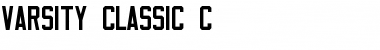 Download Varsity Classic C Regular Font