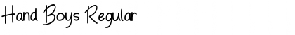 Download Hand Boys Font