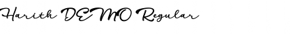 Download Harith DEMO Font