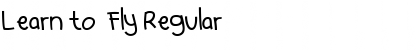 Download Learn to  Fly Font