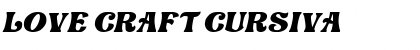 Download Love Craft Cursiva Font Title Preview