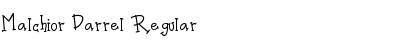 Download Malchior Darrel Font