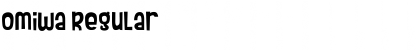 Download Omiwa Font Download Omiwa Font