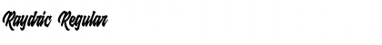 Download Raydric Font