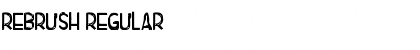 Download Rebrush Font