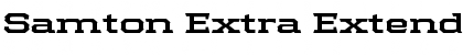 Download Samton Extra Extended Bold Font
