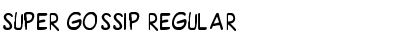 Download Super Gossip Regular Font