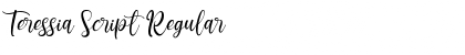 Download Teressia Script Font