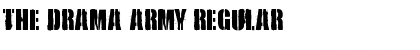 Download the Drama Army Regular Font