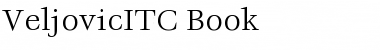 Download VeljovicITC Font