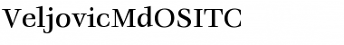 Download VeljovicMdOSITC Font