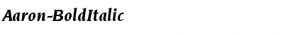 Download Aaron-BoldItalic Font Download Aaron-BoldItalic Font