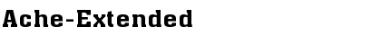 Download Ache-Extended Font