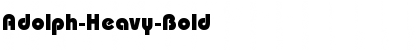 Adolph-Heavy-Bold Font