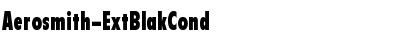Download Aerosmith-ExtBlakCond Font Download Aerosmith-ExtBlakCond Font