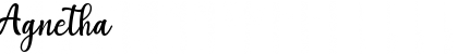 Download Agnetha Font