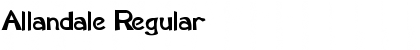 Download Allandale Font Download Allandale Font
