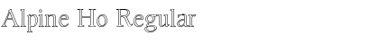 Download Alpine Ho Font Download Alpine Ho Font