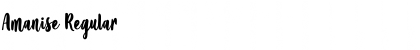Download Amanise Font Download Amanise Font