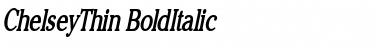 Download ChelseyThin Font