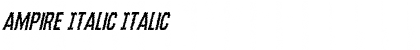 Download Ampire Italic Font