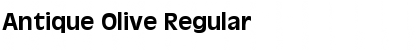 Download Antique Olive Font